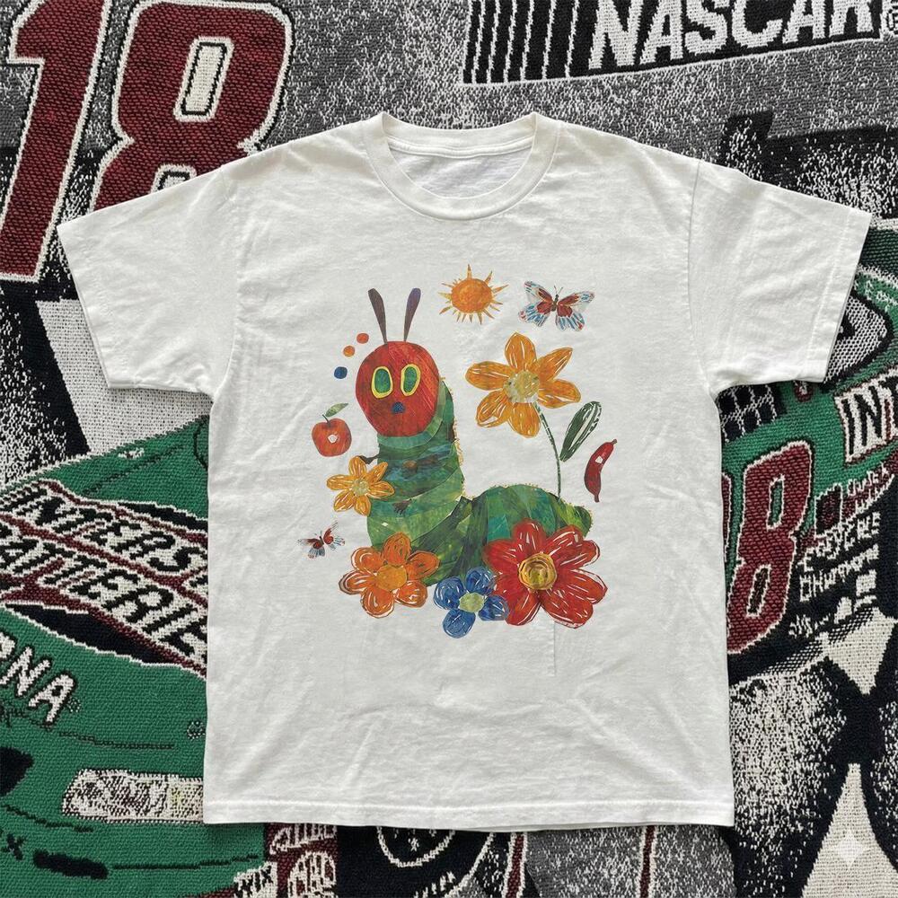 Style Flowers And Caterpillar Teacher T Shirt